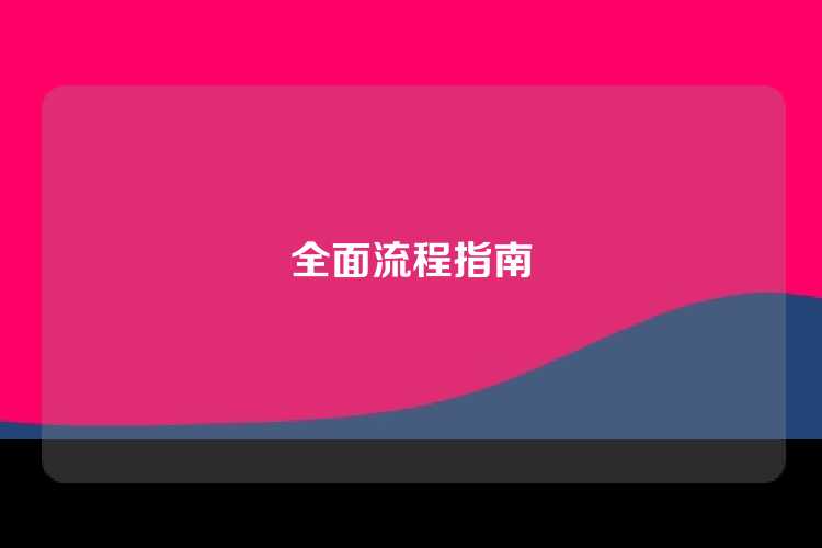 全面流程指南