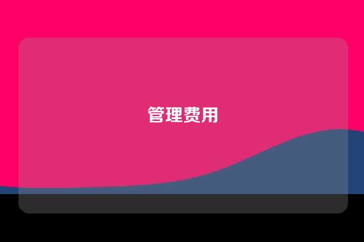 管理费用