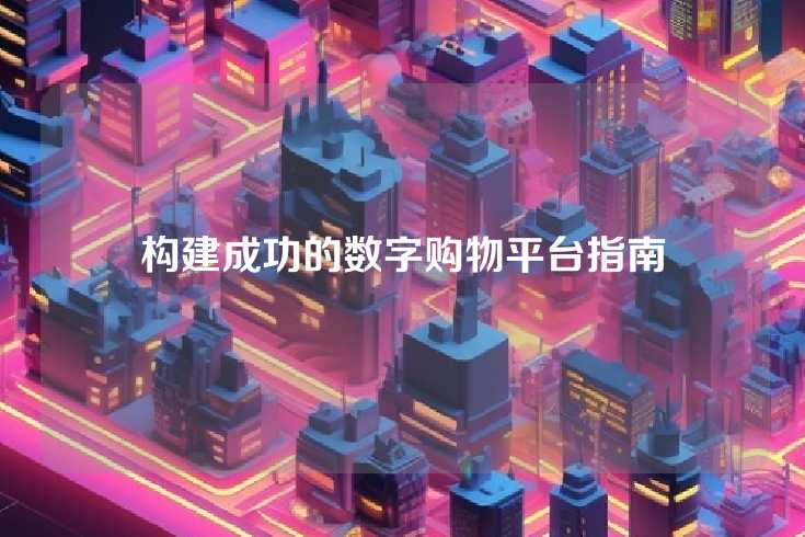构建成功的数字购物平台指南