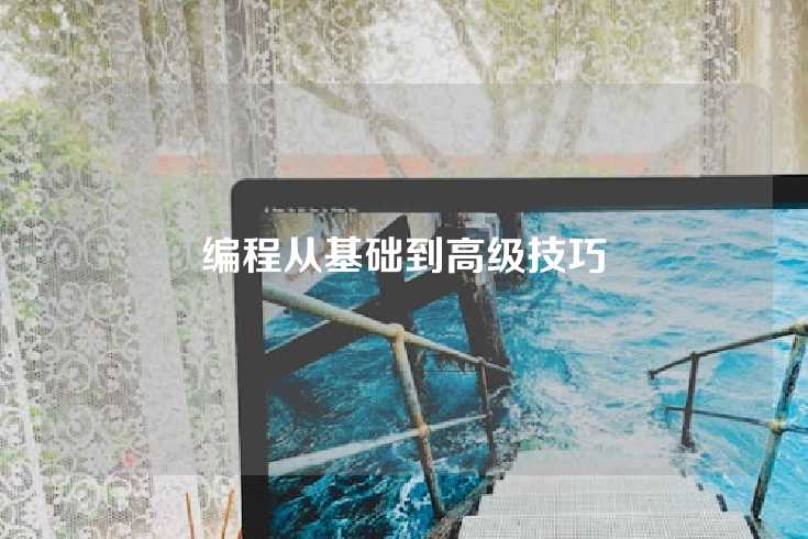编程从基础到高级技巧