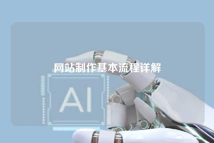 网站制作基本流程详解