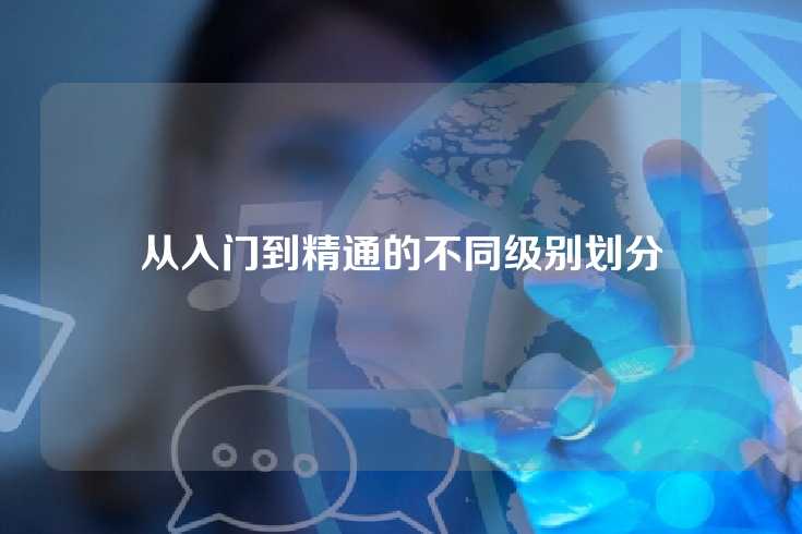 从入门到精通的不同级别划分