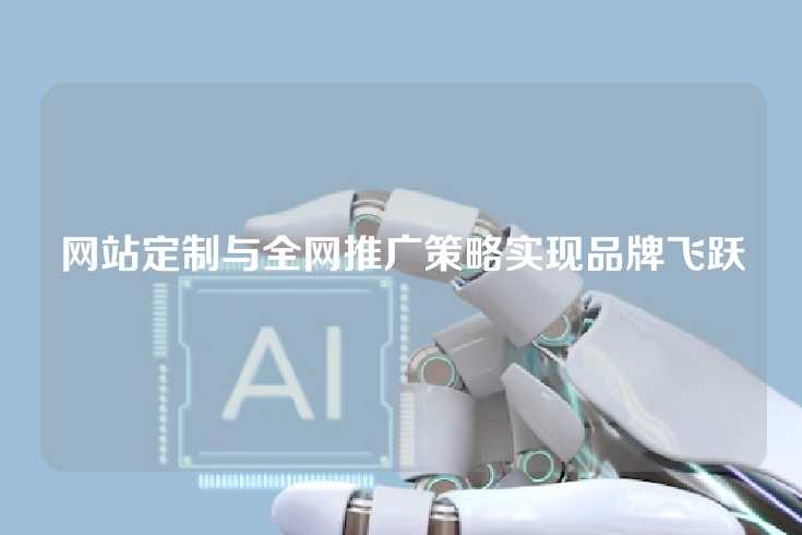 网站定制与全网推广策略实现品牌飞跃