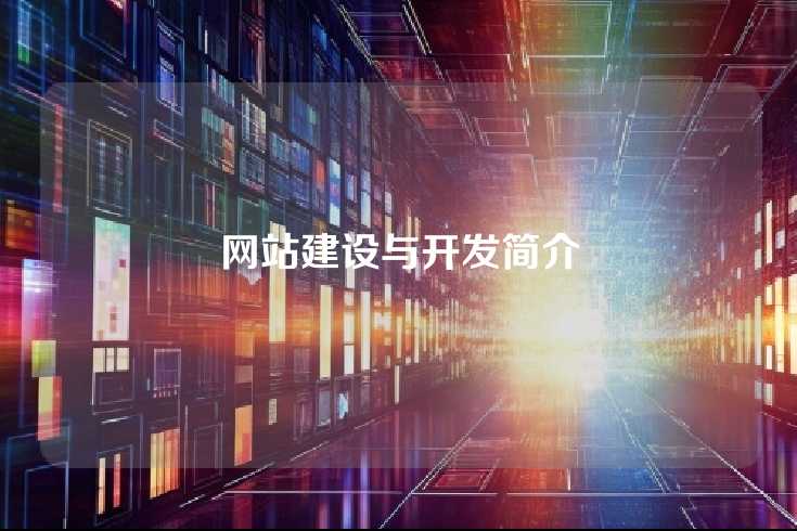 网站建设与开发简介